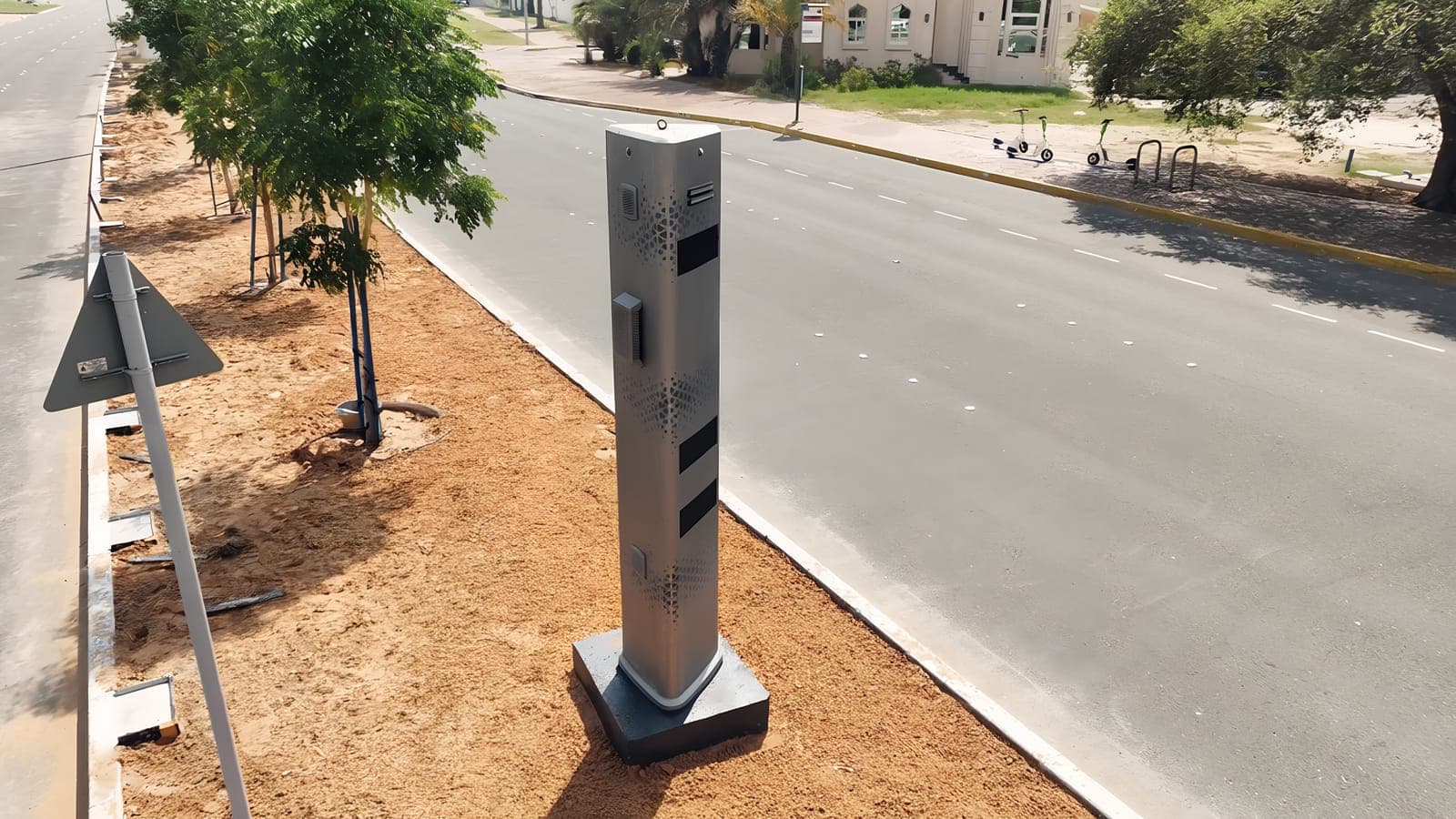 Smart Pedestrians Safety Crossing System in service